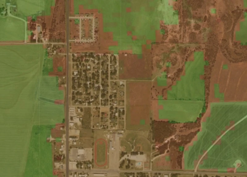 Cropland Segmentation Using CNNs and Google Earth Engine